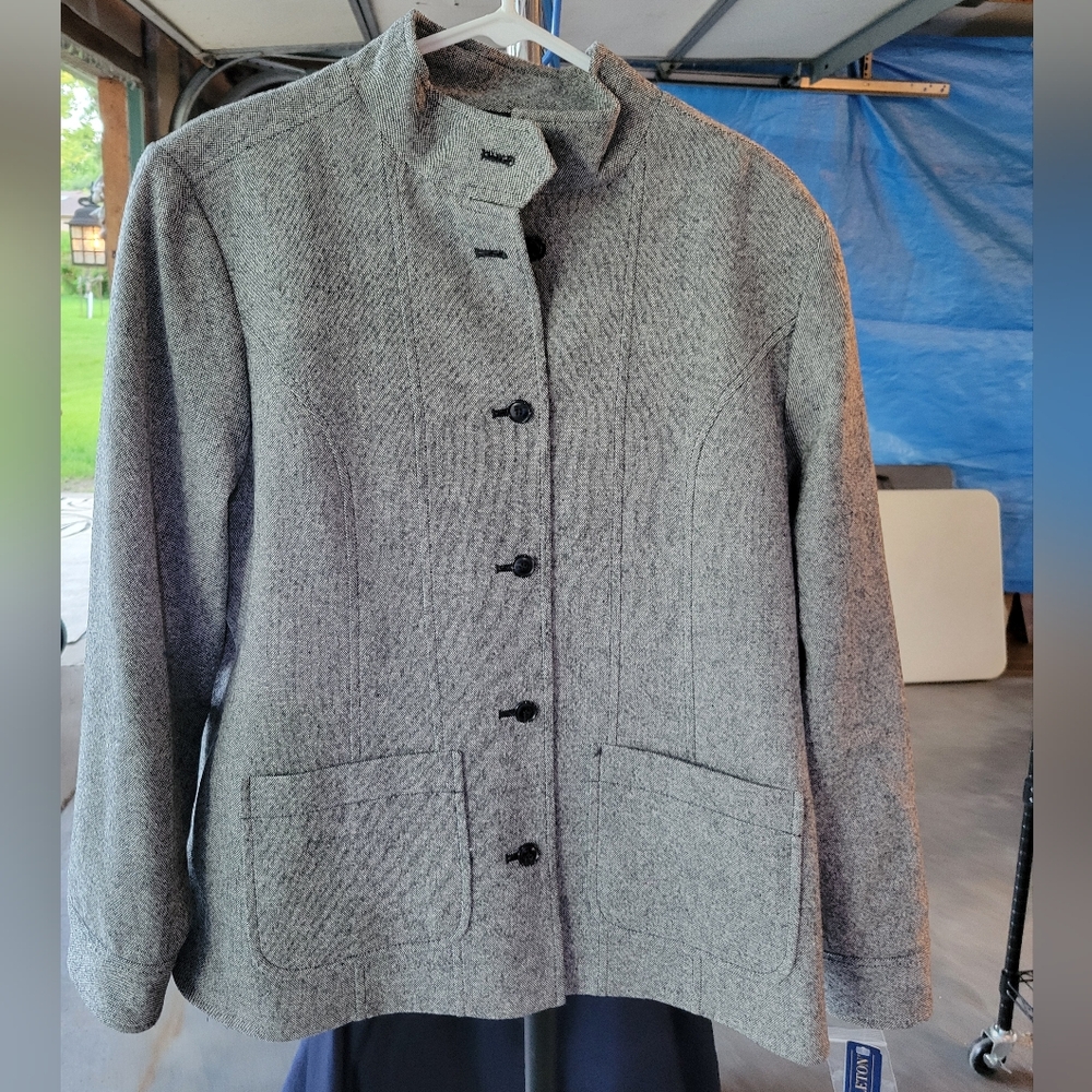 Set! Pendleton gray wool suit AND trousers size 18 NWT